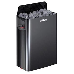 Harvia Black Steel Sauna Stove with Built-in Control