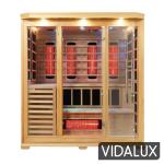 Solara 4-5 Person Full Spectrum Bench Sauna