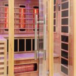 Solara 4-5 Person Full Spectrum Bench Sauna