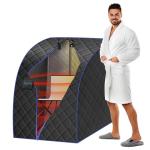 Portable Infrared Home Sauna Tent for One Person
