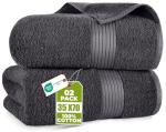 Utopia Jumbo Bath Towels 2-Pack - Extra Large