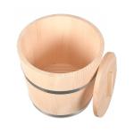 Wooden 10L Sauna Bucket with Lid