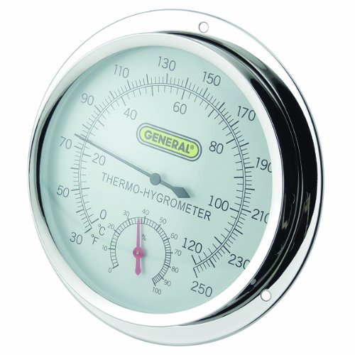 High Temp Analog Thermo-Hygrometer for Saunas