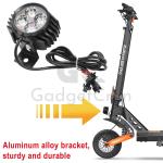 Kugoo Kirin M4 Pro Headlight and Horn Upgrade