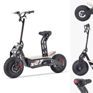 48V Off-Road Electric Scooter with Removable Seat