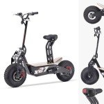 48V Off-Road Electric Scooter with Removable Seat