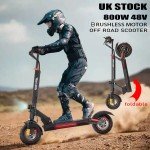 10" Off-Road Electric Scooter with Folding Seat