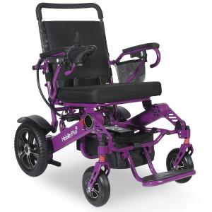 MobilityPlus RangerXL Lightweight Electric Wheelchair - Purple
