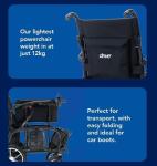 Lightweight Folding Electric Wheelchair - 12kg