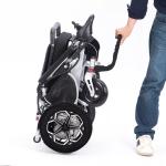 Lightweight Folding Electric Wheelchair with Dual Batteries