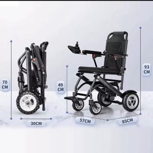 Lightweight Electric Foldable Wheelchair - 100kg Capacity