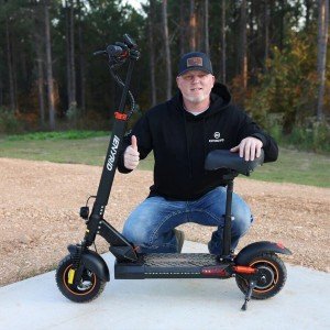 10" Foldable Off-Road Electric Scooter with Seat
