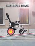 Lightweight Folding Electric Wheelchair with 12AH Battery