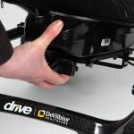 Lightweight Carbon Fiber Folding Electric Wheelchair