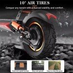 10" Off-Road Electric Scooter with Folding Seat