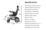 Lightweight Auto-Folding Electric Wheelchair with Recline