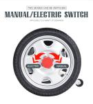 Lightweight Folding Electric Wheelchair with 12AH Battery