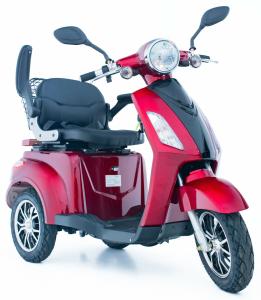 Red ZT500 900W Three-Wheel Electric Scooter