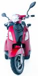 Red ZT500 900W Three-Wheel Electric Scooter