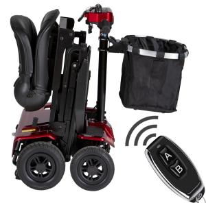 Folding Electric Mobility Scooter with Remote Control