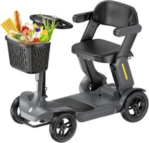 Folding Mobility Scooter for Adults with 25-Mile Range