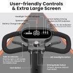 Folding Mobility Scooter for Adults with 25-Mile Range