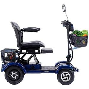 PRABOS Heavy Duty 4-Wheel Electric Scooter for Seniors