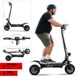 60-Mile Off-Road Adult Electric Scooter