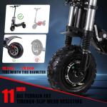 60-Mile Off-Road Adult Electric Scooter