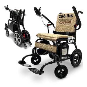 Lightweight Carbon Fiber Electric Wheelchair – 23 Mile Range