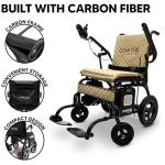 Lightweight Carbon Fiber Electric Wheelchair – 23 Mile Range