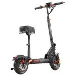 10" Foldable Off-Road Electric Scooter with Seat