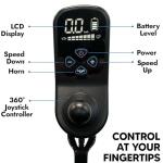 Lightweight Carbon Fiber Electric Wheelchair – 23 Mile Range