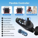 Automatic Folding Electric Wheelchair - Portable & Easy