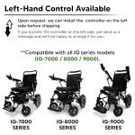Lightweight Electric Wheelchair with Long Battery Range