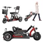 Lightweight Foldable 3-Wheel Mobility Scooter for Adults