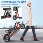 Lightweight Foldable 3-Wheel Mobility Scooter for Adults