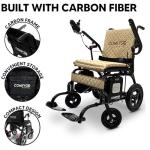 Lightweight Carbon Fiber Electric Wheelchair – 23 Mile Range