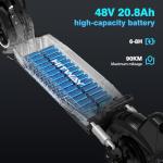 HITWAY 10-Inch Electric Scooter for Adults