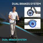 SPORTNOW Foldable Electric Scooter for Adults