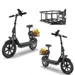 AOVOPRO Commuter Electric Scooter with Seat, 500W