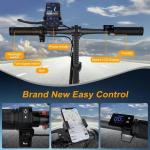 AOVOPRO Commuter Electric Scooter with Seat, 500W