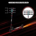 Kids Blue Foldable Electric Scooter for Ages 8-16