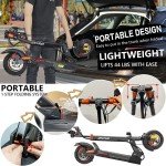 800W Off-Road Folding Electric Scooter with Seat