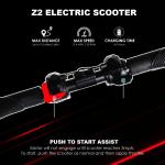 Kids Blue Foldable Electric Scooter for Ages 8-16