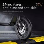 AOVOPRO Commuter Electric Scooter with Seat, 500W