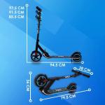 Pink Foldable Electric Scooter for Kids 6-15