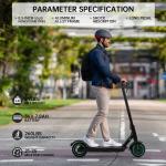 350W Folding Electric Scooter with App - 35KM Range