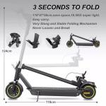AOVOPRO Foldable Electric Scooter 500W 10" Wheels