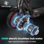 Mankeel Foldable Electric Scooter with Dual Suspension
